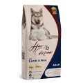 Полнорационный сухой корм HowMeow Dog для взрослых собак, с ягненком и рисом, 15 кг