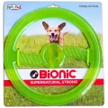 Игрушка Bionic Opaque Toss-N-Tug кольцо зелёное, для собак, 23 см