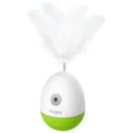 Игрушка "Лазерное яйцо" BronzeDog Pet Geek для котов со звуковым эффектом и лазерным лучём, 7×10 см