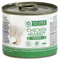 Консерва Natures Protection Puppy chicken & rabbit для щенков, 200 г
