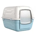 Закритий туалет Georplast RotoToilet для котів, з фільтром і лопаткою, 52×40×40 см
