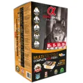 Полувлажный корм Alpha Spirit Semi-moist MultiProtein для взрослых собак всех пород, 9,5 кг x 45