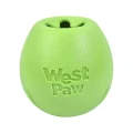 Игрушка для собак West Paw Rumbl Jungle Green, для лакомств, зелёная, 10 см