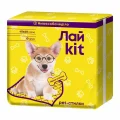 Гигиенические пеленки Лайkit для животных, 10 шт, желтые, 40х60 см