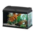 Аквариум стекляный Ferplast Capri 50 Black с LED-освещением, черный, 40 л