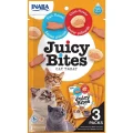 Ласощі INABA "Juicy Bites" для котів, соковиті снеки з рибою і молюсками, 3 шт, 33,9 г