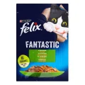 Влажный корм Purina Felix Fantastic для кошек, с кроликом, 85 г