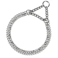Полурывковая металлическая цепь Ferplast Chrome CSS5516 для собак, 28x38 см