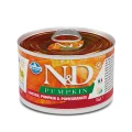 Влажный корм Farmina N&D Grain Free Pumpkin Chicken Adult Mini для собак мелких пород, тыква/курица/гранат, 140 г