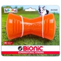 Игрушка Bionic Bone кость средняя, для собак 7-14 кг, оранжевая, 12×6.6×5.3 см