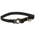 Безопасный ошейник Coastal Fashion Safe Cat для кошек, черный, 1×30 см