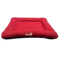 Лежанка AnimAll Super Max M HOT RED для собак и кошек, красная, 80×65 см