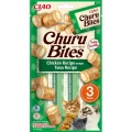 Ласощі INABA "Churu Bites" для котів, з куркою і тунцем, 3 шт, 30 г