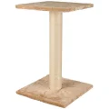Когтеточка Flamingo Steffi Beige для кошек, с платформой, бежевый, 60×38×38 см
