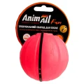 Игрушка AnimAll Fun тренировочный мяч для собак, 7 см, коралловая