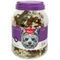 Лакомство Wanpy Duck Jerky & Calcium Bone Twists кость с вяленой уткой и кальцием, для собак, 1.2 кг
