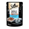 Влажный корм Sheba Selection in Sauce для кошек, с океанической рыбой в соусе, 85 г