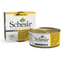 Консервы Schesir Chicken Ham для собак, куриное филе с ветчиной в желе, банка 150 г