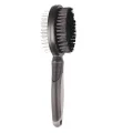 Щетка двухсторонняя Flamingo Comfort 2в1, для собак, S, 21×5.4 см