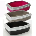 Туалет с бортом Savic Oval Tray+Rim для кошек, овал, 56 х 43,5 х 14,5 см