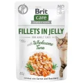 Влажный корм Brit Care Cat pouch, для кошек, филе тунца в желе, 85 г