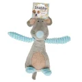 Игрушка Flamingo Shabby Chic Mouse для собак, с пищалкой, 25х12 см
