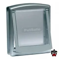 Пластиковая дверь PetSafe для собак и кошек до 7 кг, для входной двери, серая, 23.6×19.8 см