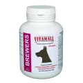 Кормовая добавка VitamAll с пивными дрожжами и чесноком, для крупных собак, 90 табл/180 г