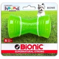 Игрушка Bionic Bone кость малая, для собак до 9 кг, зелёная, 9.4×5×4 см