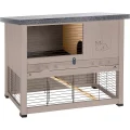 Двухуровневая клетка Ferplast Ranch 100 Restyling Dove/grey для кроликов из северной сосны