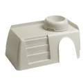 Пластиковый домик Ferplast Pub 3253 With Feeding Bowl для маленьких животных с лестницей и миской