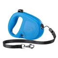 Рулетка-поводок Ferplast Flippy One Cord для собак, со шнуром, размер M, голубой, 16×3.4×11 см