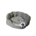 Лежак AnimAll Rolyal S для собак, серый, 48×42×20 см