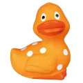 Игрушка Trixie утка в горошек, для собак, 8 см, латекс