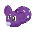 Игрушка Trixie для собак, мышь в горошек, латекс, 8 см