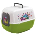Закрытый туалет Ferplast Toilet Home Prima Decor для кошек из пластика
