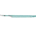 Поводок-перестёжка Trixie Cavo Reflect Adjustable Lead для собак, светоотражающий, размер L-XL, 2 м/18 мм, океан