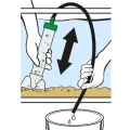 Сифон Ferplast BLU 9025 Aquarium Gravel Clean для очисткия грунта, 5x26см