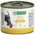 Консерва Natures Protection Adult small breed Veal & Duck для взрослых собак, 200 г