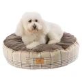 Двусторонняя подушка Ferplast Livingston 60 Cushion Brown для кошек и собак, 60×15 см