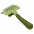 Пуходерка-сликер Safari Self-Cleaning Slicker Brush с самоочисткой, для собак и котов, большая, 11.5х8.5 см