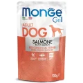 Влажный корм MONGE DOG GRILL с лососем, 100 г