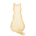 Дряпка Trixie "Кот" для кошек, 35x69 см, бежевая