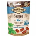 Лакомство Carnilove Cat Crunchy Snack, для кошек, лосось, мята, 50 г