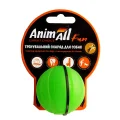 Игрушка AnimAll Fun тренировочный мяч для собак, 5 см, зеленая