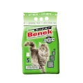Бентонитовый наполнитель Super Benek Optimum для кошачьего туалета, с ароматом зелёного чая, 5 л