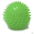 Игрушка Croci Glow сквекбол, для собак Спайкибол, люминесцентный, резина, 9 см