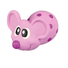Игрушка Trixie для собак, мышь в горошек, латекс, 8 см