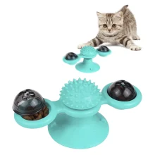 Игрушка BronzeDog PetFun карусель, для кошек, с кошачьей мятой и светодиодным шариком