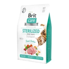 Сухой корм Brit Care Cat GF Sterilized Urinary Health, для взрослых кошек, 2 кг